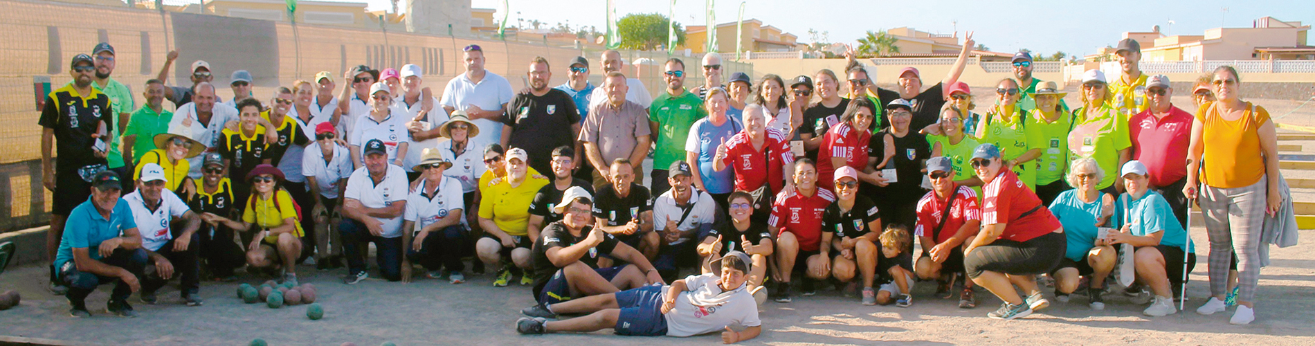 Der Erfolg des II. Turniers für kanarisches Boccia stärkt die Verbindung zwischen den Mannschaften aus Fuerteventura und Lanzarote